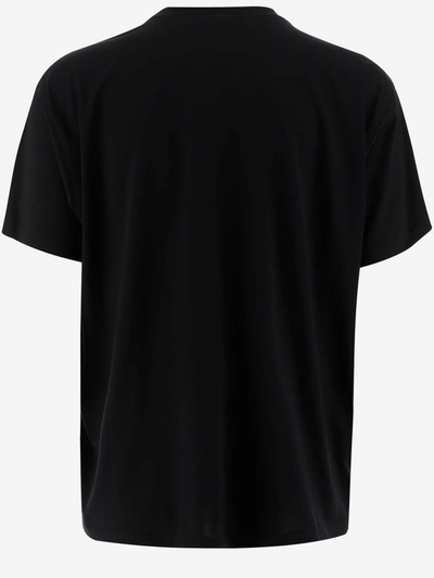 Shop Burberry T-shirts And Polos In Nero