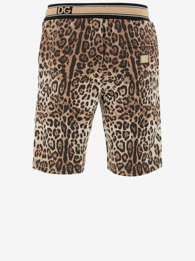 Shop Dolce & Gabbana Shorts In Leo