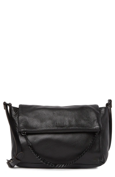 Shop Aimee Kestenberg Aimee Kestenburg Leather Madison Crossbody Bag In Black W/ Black