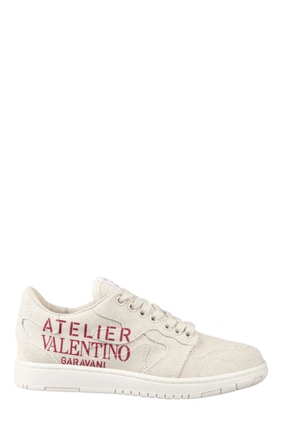 Shop Valentino Atelier 07 Camouflage Edition Lace In Multi