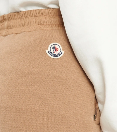 Moncler Wool And Cashmere Sweatpants In Beige