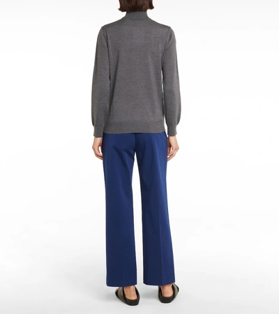 Shop Apc Sandra Wool Turtleneck Sweater In Grey