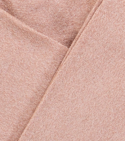 Il Gufo Metallic Tights In Pink