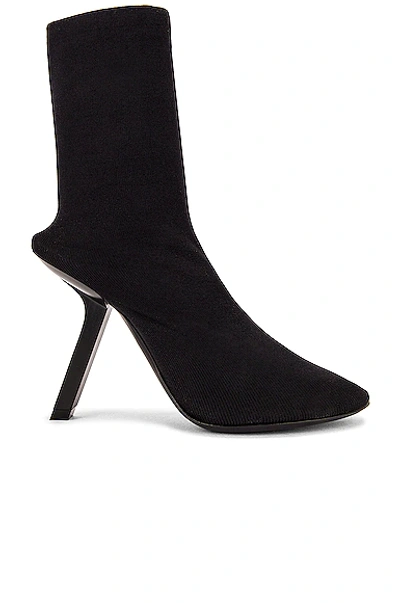 Shop Balenciaga Tight Booties In Black