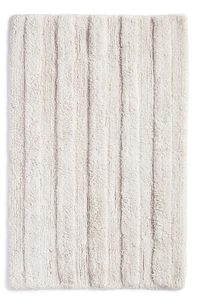 Shop Nordstrom Texture Rib Bath Rug In Grey Vapor