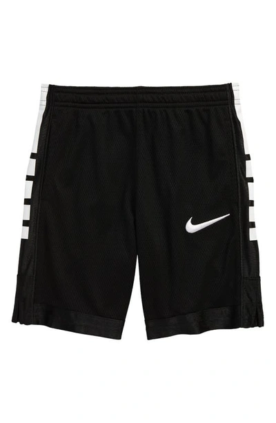 Shop Nike Kids' Dri-fit Elite Athletic Shorts In Black