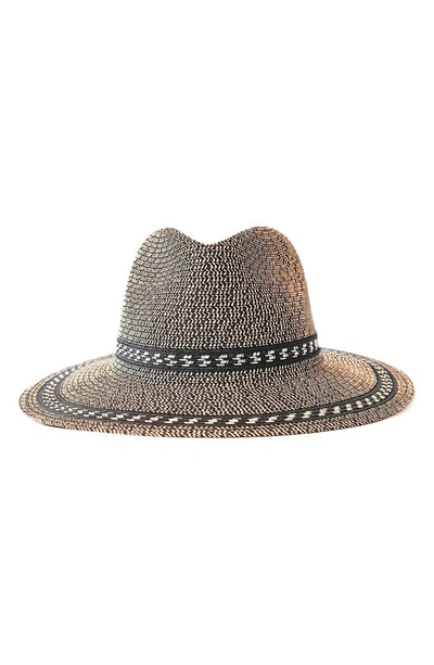 Shop Ruby Grey The  Marni Straw Fedora In Black