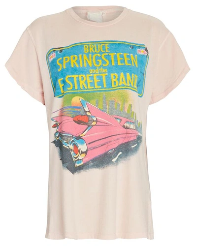 Shop Madeworn Springsteen Graphic T-shirt In Pink