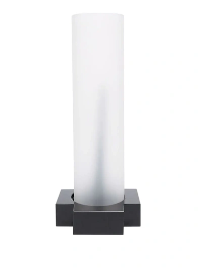 Shop Ann Deumelemeester X Serax Fall Cross-shaped Glass Candleholder In Schwarz