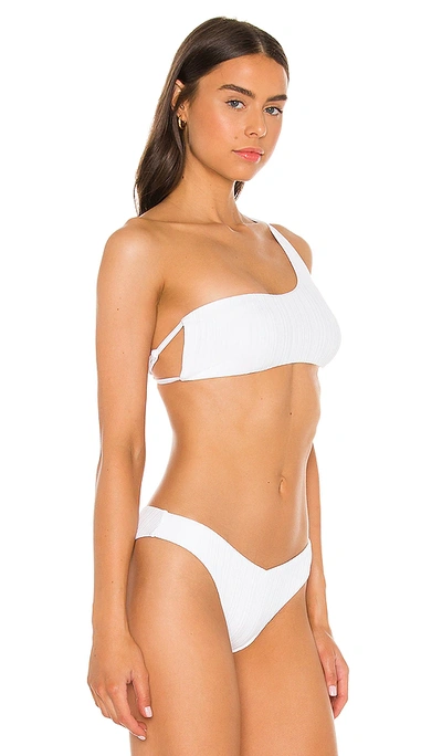 Shop Onia Demi Bikini Top In White