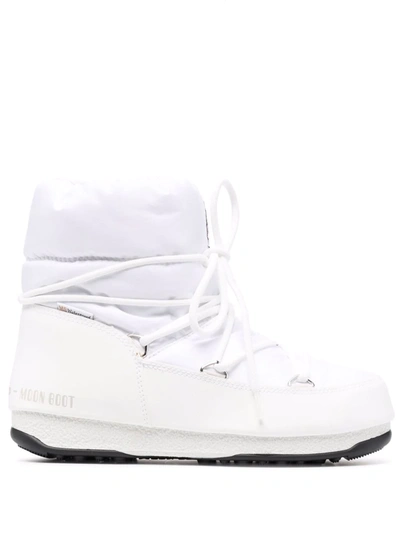 Shop Moon Boot Protecht Low Snow Boots In White