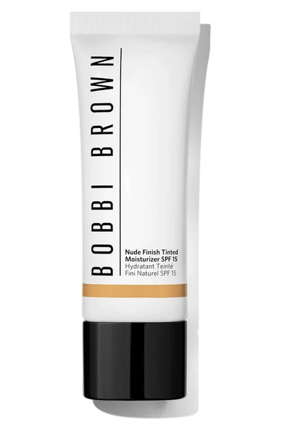 Shop Bobbi Brown Nude Finish Tinted Moisturizer Spf 15 In Light To Medium Tint