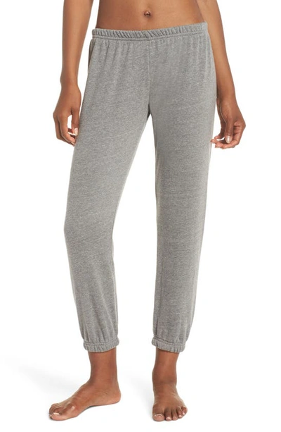 Shop Spiritual Gangster Varsity Perfect Sweatpants In Heather Grey