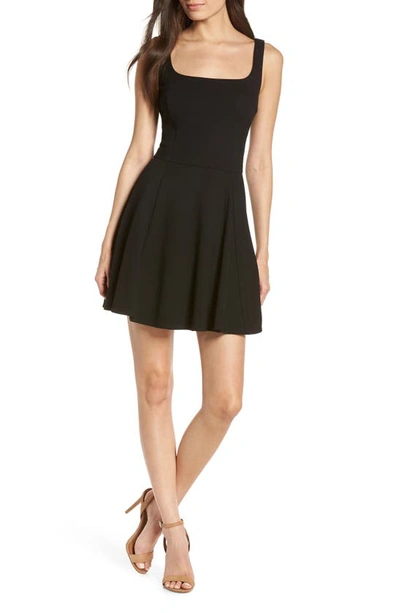 Shop Ali & Jay Broadway Fit & Flare Minidress In Black