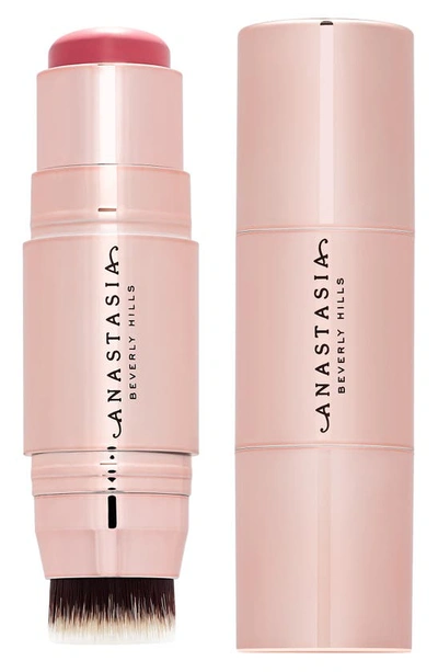 Anastasia Beverly Hills Cream Stick Blush With Brush Applicator Pink Dahlia 0.28 oz/ 8 G In Pink Dahlia