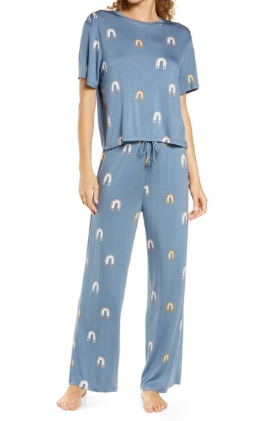 Shop Honeydew Intimates Honeydew Inimtates All American Pajamas In Calcite Rainbows