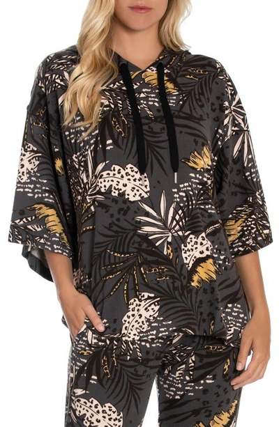 Shop Midnight Bakery Jungle Hacci Hoodie In Jungle Tropical/charcoal