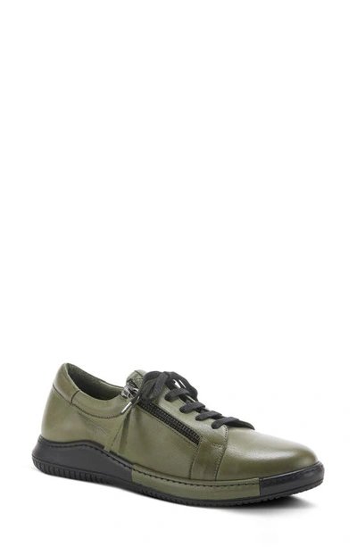 Shop Spring Step Yana Sneaker In Olive Green