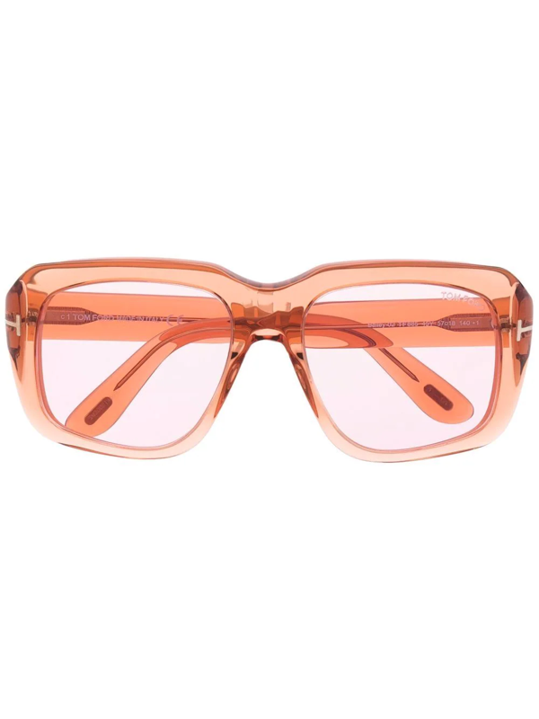 Tom Ford Bailey Square Frame Sunglasses In Braun Modesens