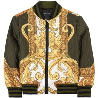 Shop Versace Kids In Gold