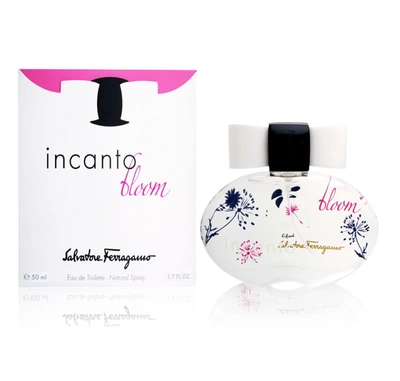 Shop S. Ferragamo Incanto Bloom /  Edt Spray 1.7 oz (50 Ml) (w) In White