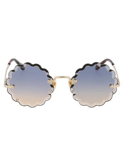 Shop Chloé Ch0047s In Gold