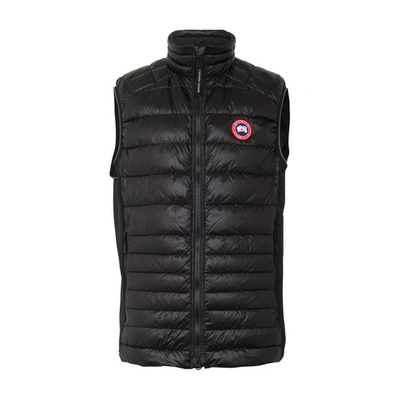 Shop Canada Goose Hybridge Lite Vest Q In Black Noir