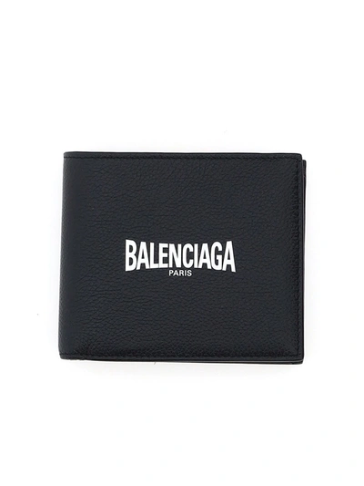 Shop Balenciaga Wallets & Purses In Black/l White