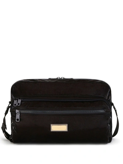 Shop Dolce & Gabbana Messenger In Black