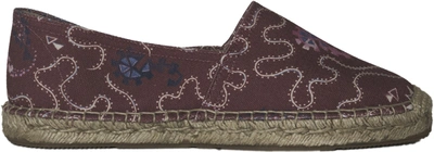 Shop Isabel Marant Canae Paisley Printed Espadrilles In Red