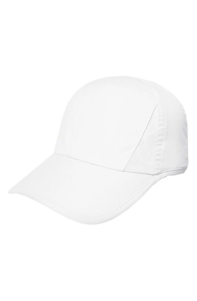 Shop Ponyflo Active  Solid Cap In White