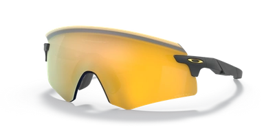 Shop Oakley Encoder (low Bridge Fit) Sunglasses In Matte Carbon
