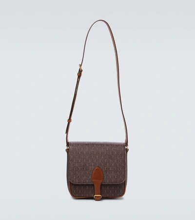 Shop Saint Laurent Le Monogramme Satchel Bag In Brown