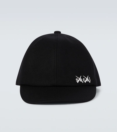 X KAWS羊毛棒球帽