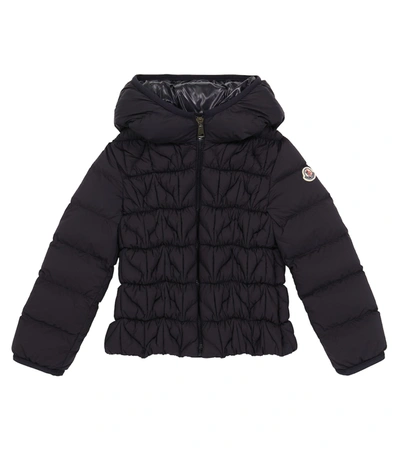 Moncler Kids' Quilted Laurette Jacket (12-14 Years) In Navy | ModeSens