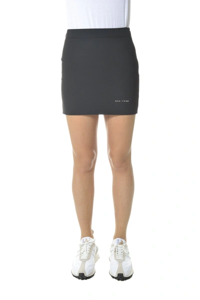 Shop Alyx 1017  9sm Logo Detailed Mini Skirt In Black