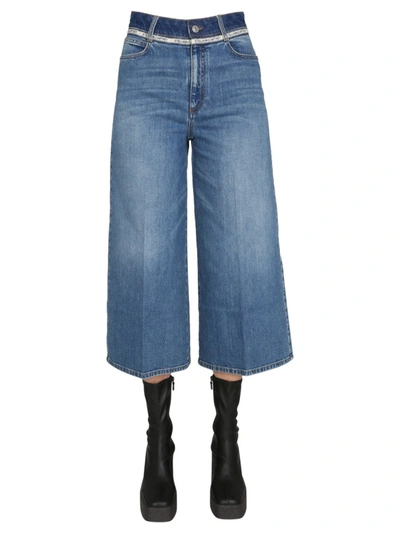 Shop Stella Mccartney Cropped Jeans In Denim