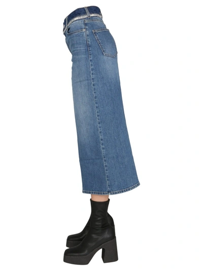 Shop Stella Mccartney Cropped Jeans In Denim