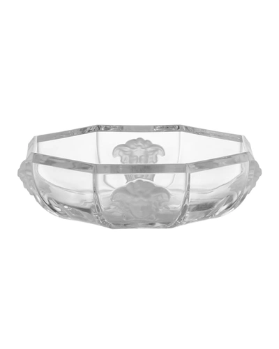 Shop Versace Candy Dish In Clear