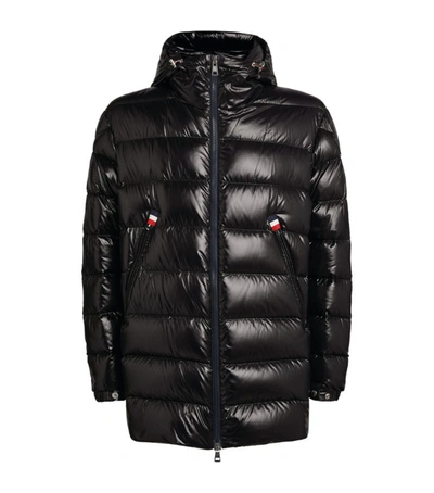 Shop Moncler Courcillon Quilted Jacket In Black