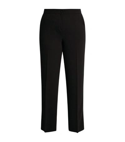 Shop Marina Rinaldi Rebus Trousers In Black
