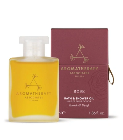 Shop Aromatherapy Associates Rose Bath & Shower Oil (55ml) In Multi