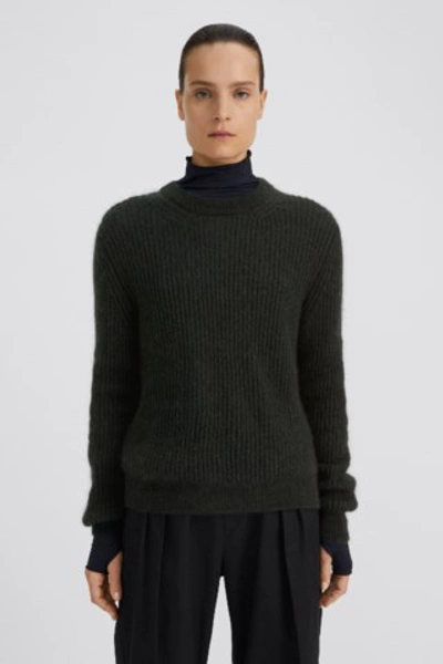 Shop Filippa K Felicia Sweater In Dark Spruce