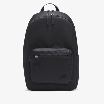 Shop Nike Unisex Heritage Eugene Backpack (23l) In Black
