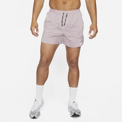 Shop Nike Flex Stride Men's 5" Brief Running Shorts In Light Violet Ore