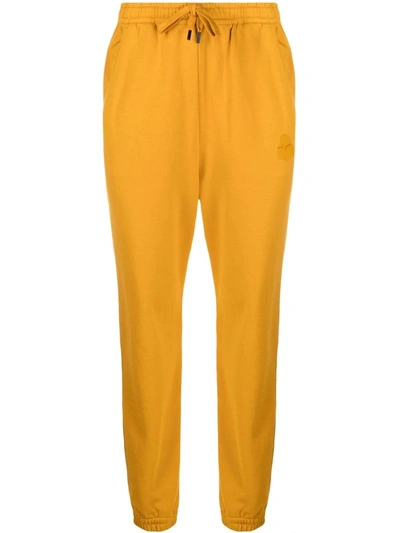 Shop Isabel Marant Étoile Maloni Jogging Trousers In Orange