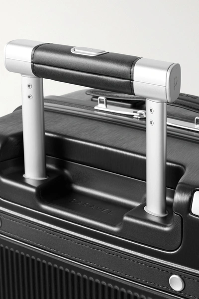 Shop Paravel + Net Sustain Aviator Carry-on Hardshell Suitcase In Black
