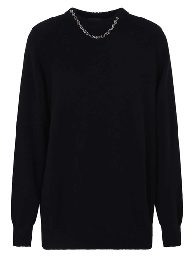 Shop Givenchy Relaxed Fit Sweater In Black