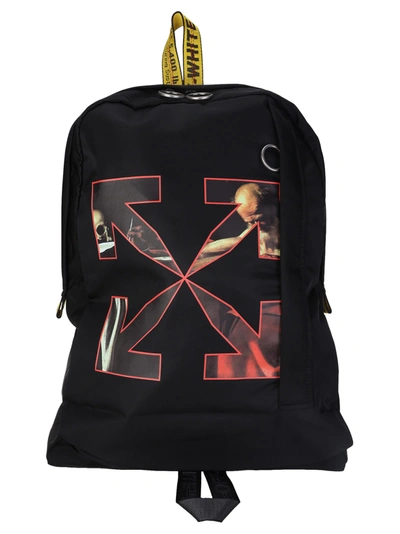 Shop Off-white Off White Caravaggio Easy Backpack In Black