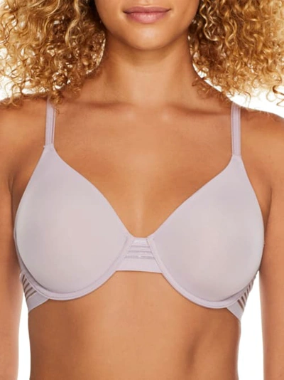 Shop Le Mystere Second Skin Seamless Bra In Thistle